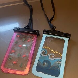Waterproof Cell Phone Electronic Bag Pack Of 2
